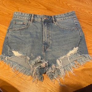 Zara jean shorts!